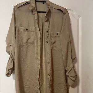 Dynamite oversized button up Large
